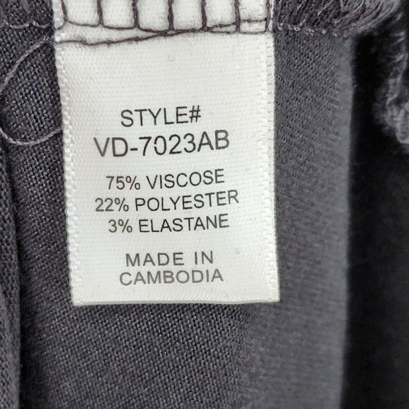 Zenana Women's Short Sleeve Round Neck Ruffle Hem Dress - L - Picture 6 of 6